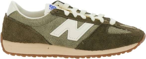 New Balance Groene Suède Sneakers