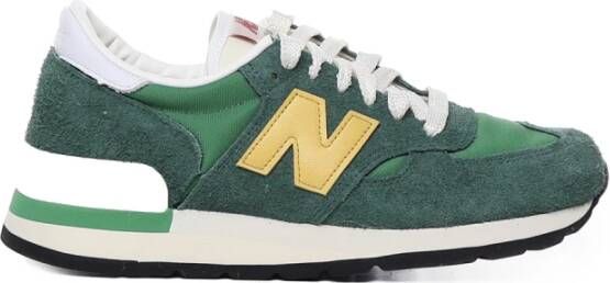 New Balance Groene Suède Sneakers ontworpen door Teddy Santis Groen Heren