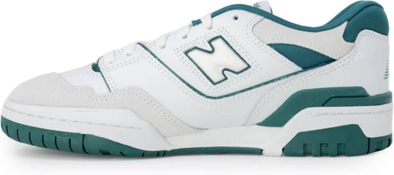 New Balance 550 Unisex Schoenen Wit Maat: 37.5 Leer Foot Locker