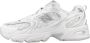 New Balance Hardloopschoenen Geïnspireerde Sneakers White - Thumbnail 1