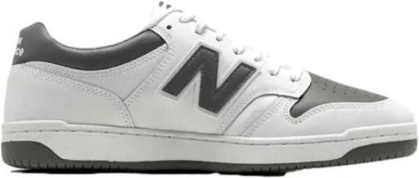 New Balance 480 Basketball Schoenen white grey maat: 46.5 beschikbare maaten:42 44.5 45 46.5