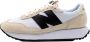 New Balance 237 Heren Schoenen White Leer Textil Foot Locker - Thumbnail 6