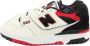 New Balance Heren Wit Rood Sneakers Bb550Str - Thumbnail 2