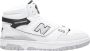 New Balance Witte Lifestyle Unisex Schoenen White - Thumbnail 12