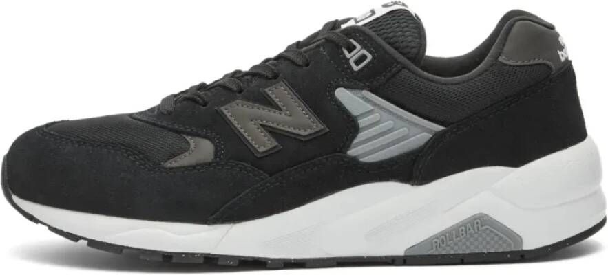 New Balance Iconische zwarte trackschoenen Black Heren