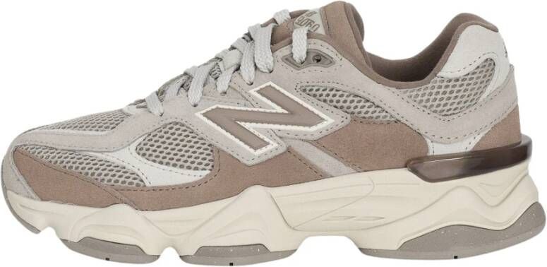 New Balance 9060 Unisex Schoenen Bruin Maat: 37.5 Mesh Synthetisch Foot Locker