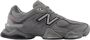 New Balance 9060 Heren Schoenen Grijs Maat: 40.5 Mesh Synthetisch Foot Locker - Thumbnail 1