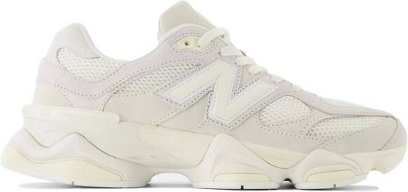 New Balance 9060 Sneakers Wit Leer