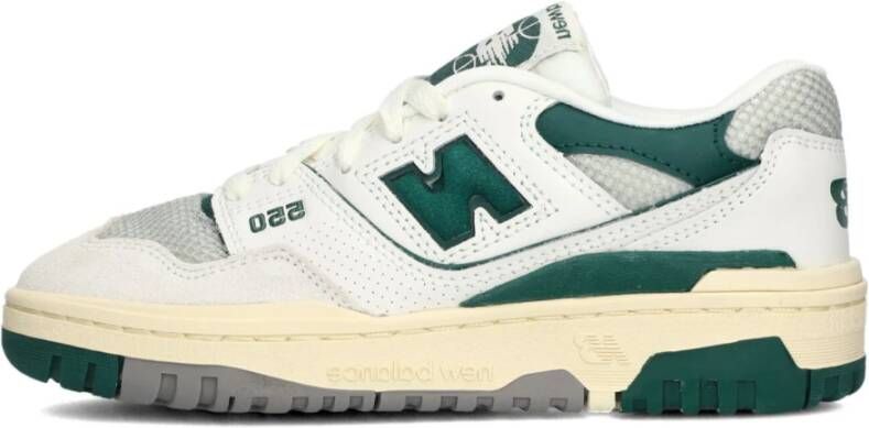 New Balance Jongens Lage Sneakers Wit Groen Green Heren