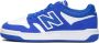 New Balance Lage Top Blauwe Sneakers Blue - Thumbnail 2