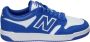 New Balance Lage Top Blauwe Sneakers Blue - Thumbnail 11
