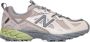 New Balance Khaki Leren Sneakers Multicolor Heren - Thumbnail 1