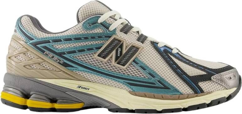 New Balance 1906 Mesh Ivory Sneakers Blauw Zilver Multicolor Heren