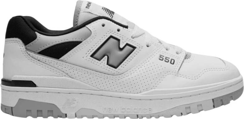 New Balance 550 Basketball Schoenen white grey black maat: 42 beschikbare maaten:42