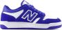 New Balance Blauwe Sportieve Leren Sneakers voor Mannen Multicolor Heren - Thumbnail 5
