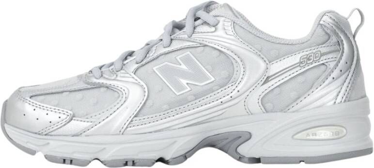 New Balance Klassieke grijze sneakers voor nen en