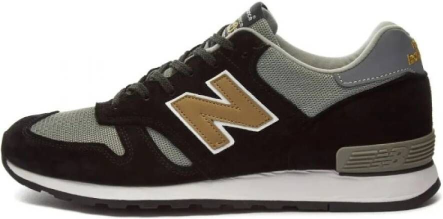 New Balance Klassieke hardloopschoenen Made in England Black Heren