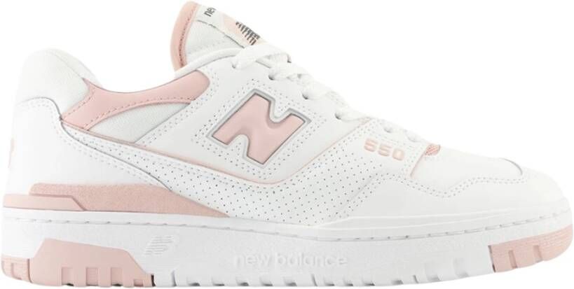 New Balance Klassieke Leren Basketbalsneakers Pink Dames