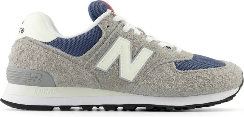 New Balance 574 Grijs Wit Blauw Sneakers Gray - Foto 3