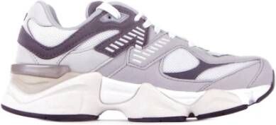 New Balance 9060 Unisex Schoenen Grijs Maat: 37.5 Leer Foot Locker
