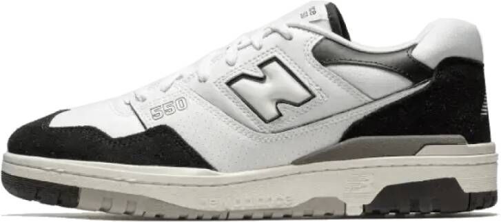 New Balance Klassieke Wit Zwart Regenwolk Sneakers