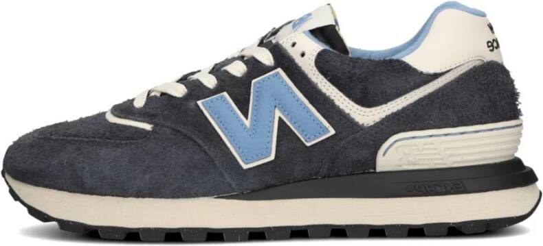 New Balance Grijze Sneakers met Kleurblok Ontwerp Gray Heren