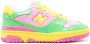 New Balance Kleurrijke Leren Sneakers met Logodetail Multicolor Dames - Thumbnail 1