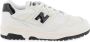 New Balance Lakleren Sneakers met Iconisch Ontwerp White Heren - Thumbnail 1