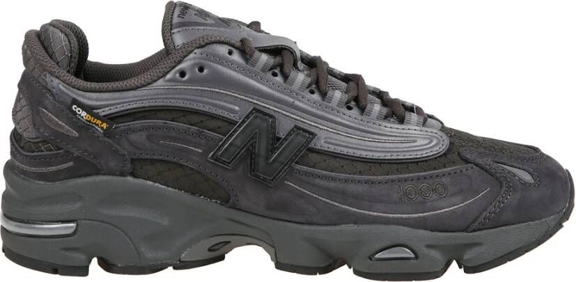 New Balance M1000 Sneakers Heren Zwart Leer