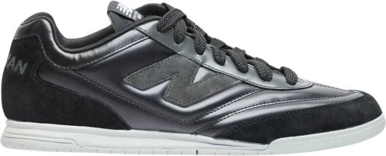 New Balance Leren en Suède Sneakers Black Heren