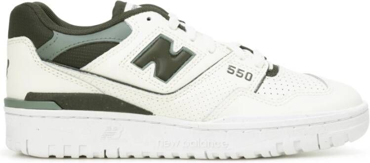 New Balance Leren sneakers met multicolor inzetstukken White Dames