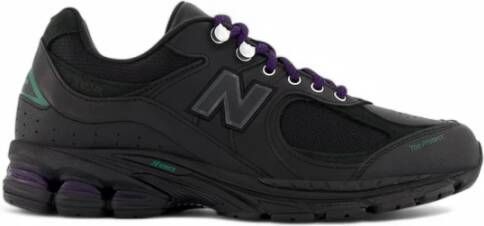 New Balance Leren sneakers met technische stofinzetten