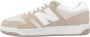 New Balance Sportieve Beige Sneakers met Rubberen Zool Beige - Thumbnail 3