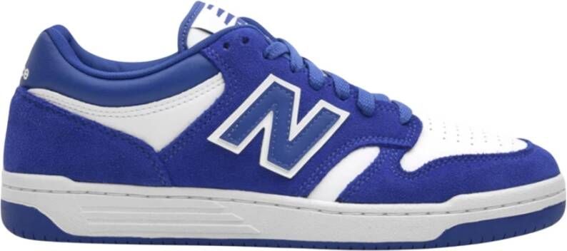 New Balance Leren Veterschoenen met Suède Inzetstukken