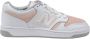 New Balance Leren textiel sneakers lente zomer collectie Pink - Thumbnail 8