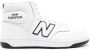 New Balance Logo Sneakers met Rubberen Zool en Leren Bovenwerk White Unisex - Thumbnail 1