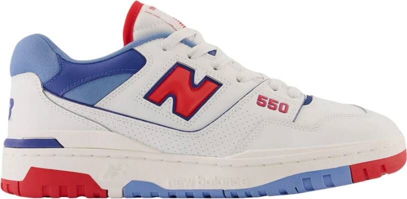 New Balance Limited Edition Wit Blauw Rode Sneakers