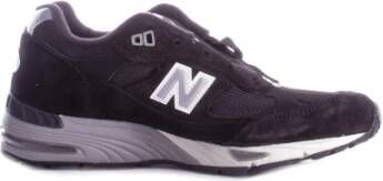 New Balance Logo Sneakers met Suède Bovenwerk
