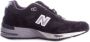 New Balance Logo Sneakers met Suède Bovenwerk - Thumbnail 1