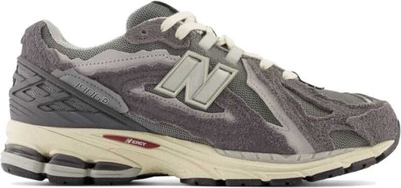 New Balance Groene Leren Sneakers van Premium Kwaliteit Groen Heren