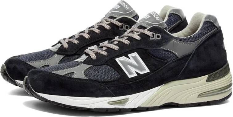 New Balance M991Nv Stijl Gemaakt in Engeland Blue Heren