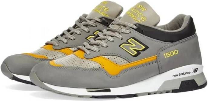 New Balance Made UK 1500 Grijze Leren Sneakers Gray Heren