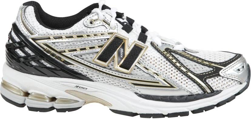 New Balance 1906R metallic silver gold Wit Mesh Lage sneakers Unisex