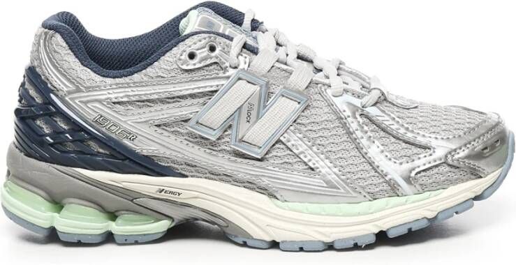 New Balance Mesh Sneakers Silver Metallic Sky