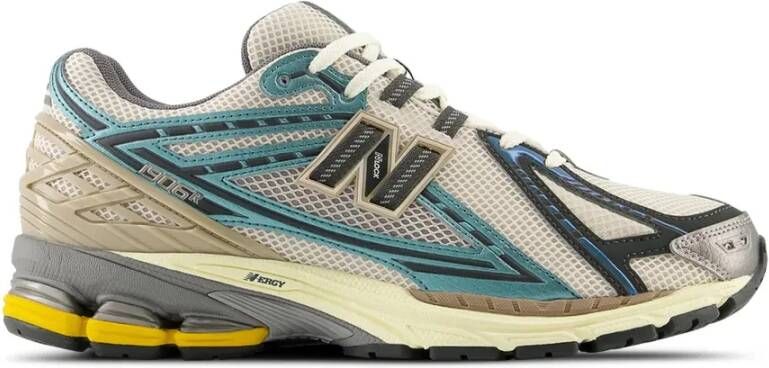 New Balance 1906 Mesh Ivory Sneakers Blauw Zilver Multicolor Heren