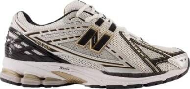 New Balance 1906R metallic silver gold Wit Mesh Lage sneakers Unisex