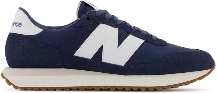 New Balance Ms237Gb Sneakers van Suede en Nylon Blue Heren