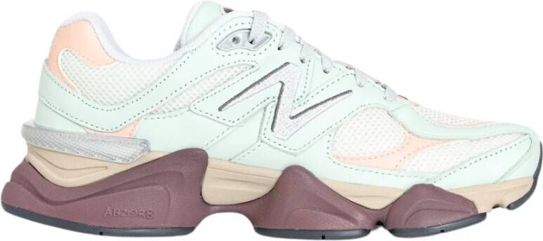 New Balance Platte leren sneakers met ABZORB-demping Multicolor Heren