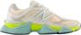 New Balance Platte Leren Sneakers met Dubbele Dichtheid Tussenzool Multicolor Dames - Thumbnail 22