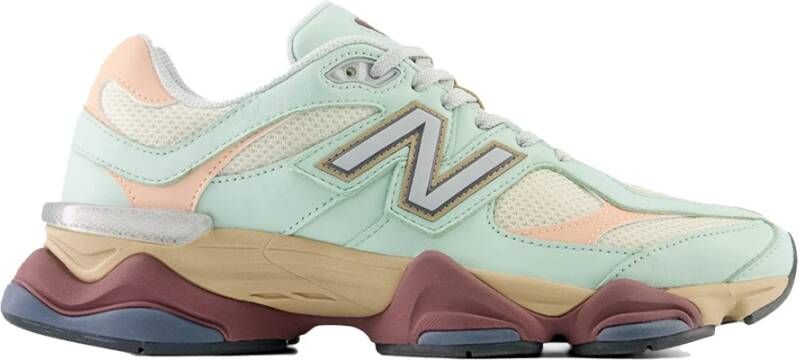 New Balance Multikleur Street Style Sneakers Green Dames